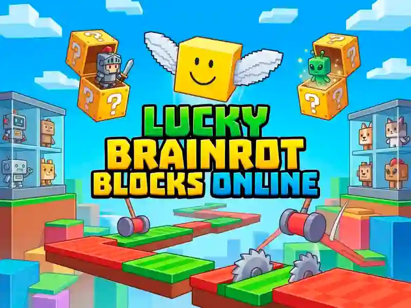 Žaidimas Lucky Brainrot Blocks Online internete