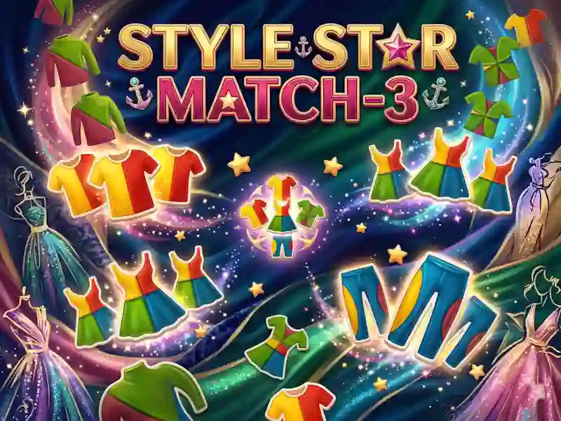 Žaidimas Style Star Match-3 internete