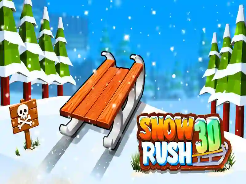 Žaidimas „Snow Rush 3D“ internete