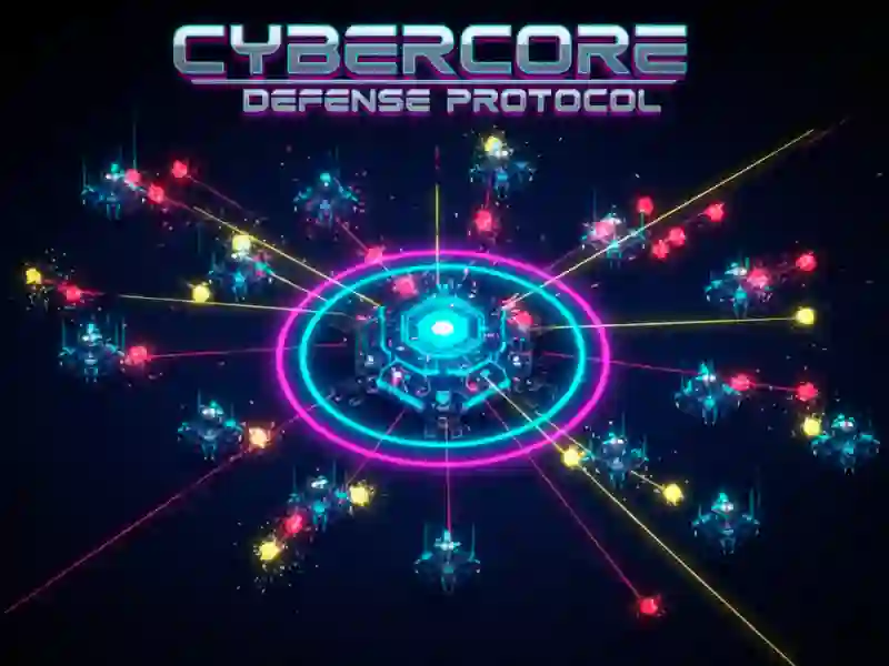 Žaidimas „CyberCore“ gynybos protokolas internete
