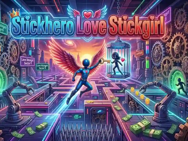 Žaidimas Stickhero Love Stickgirl internete