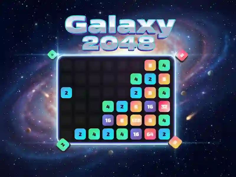 Žaidimas Galaxy 2048 internete