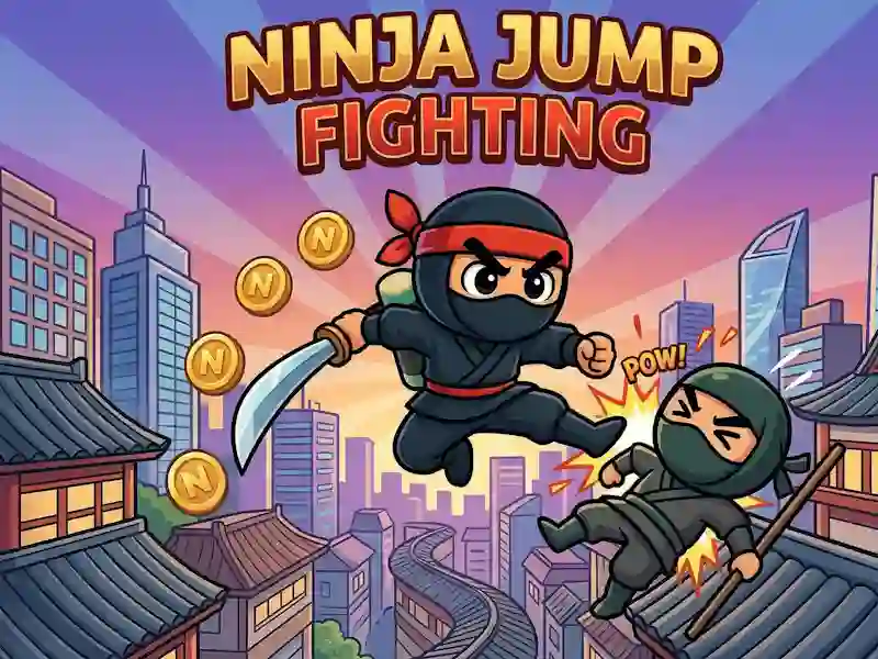 Žaidimas Ninja Jump kovos internete