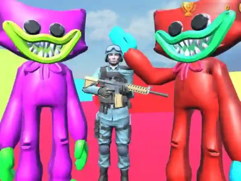 Žaidimas Huggy Wuggy Attack internete Žaidimas Huggy Wuggy Attack internete