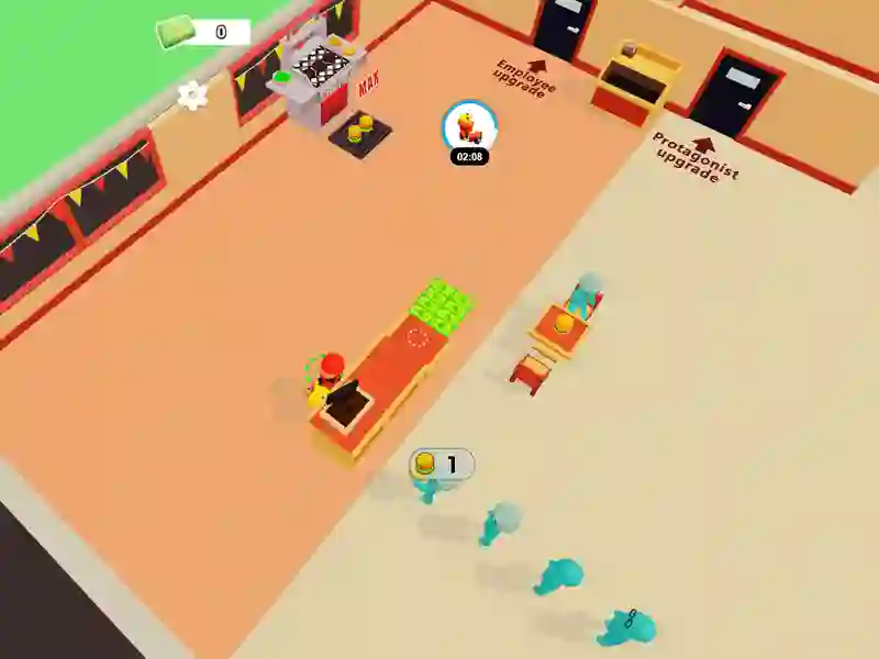 Žaidimas „Burger Tycoon“ internete Žaidimas „Burger Tycoon“ internete