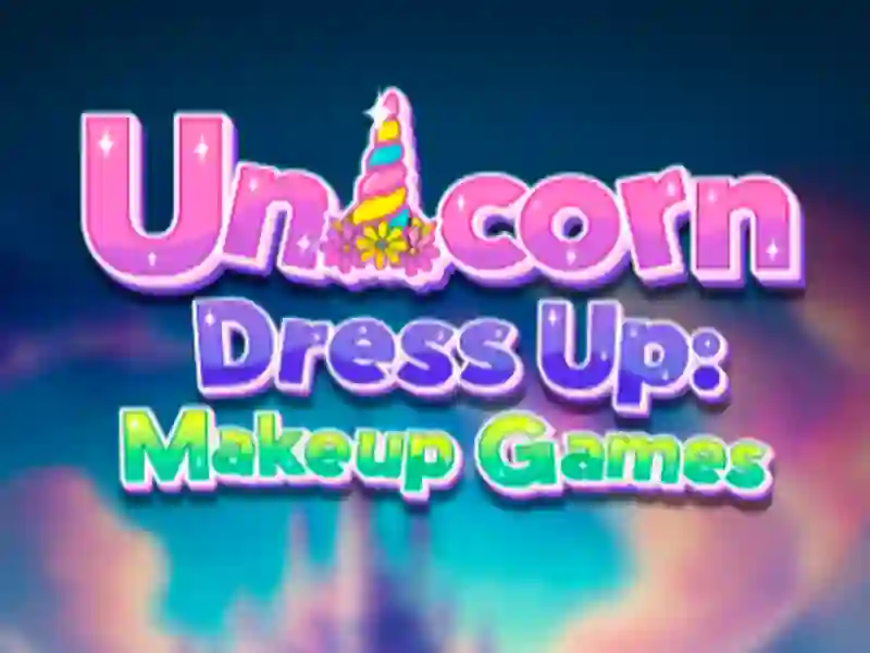 Žaidimas „Unicorn“ apsirengimas: makiažo žaidimai internete