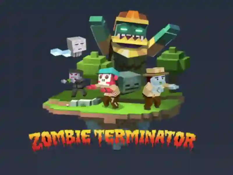 Žaidimas Zombių terminatorius internete Žaidimas Zombių terminatorius internete