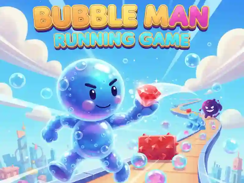 Žaidimas Bubble Man Bėgantis žaidimas internete