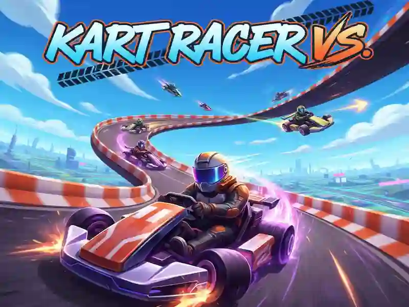 Žaidimas Kart Racer vs internete