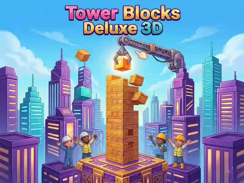 Žaidimas Tower Blocks Deluxe 3D internete