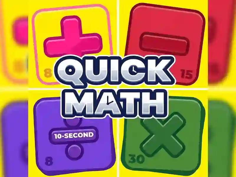 Žaidimas Quick Math internete