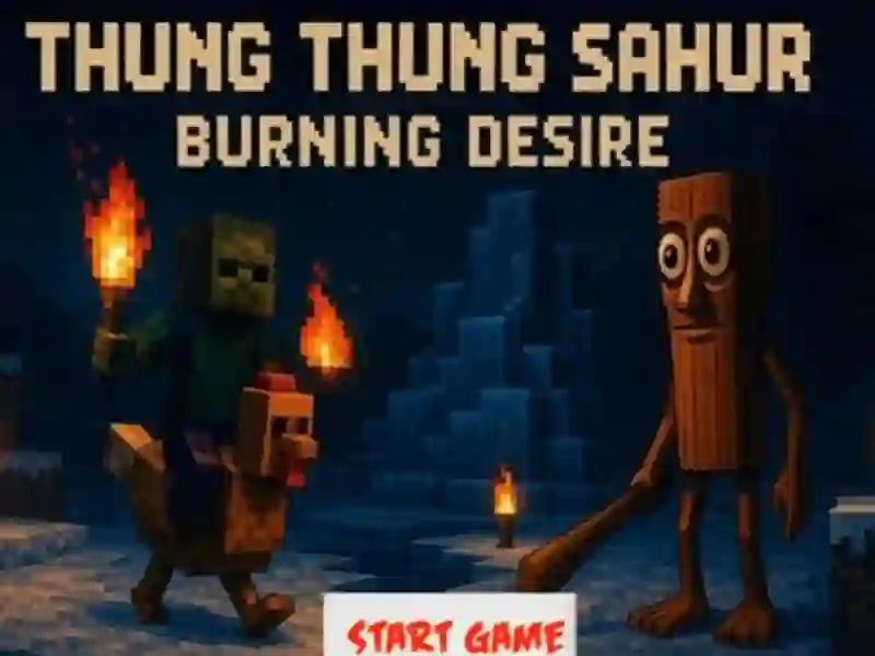 Žaidimas Thung Thung Sahur Degantis troškimas internete