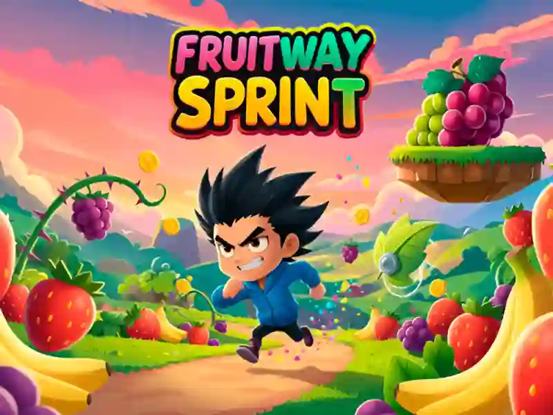 Žaidimas „Fruitway Sprint“. internete