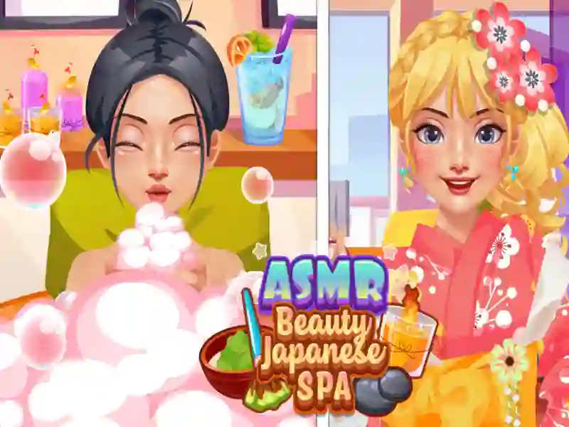 Žaidimas ASMR grožio japonų SPA internete