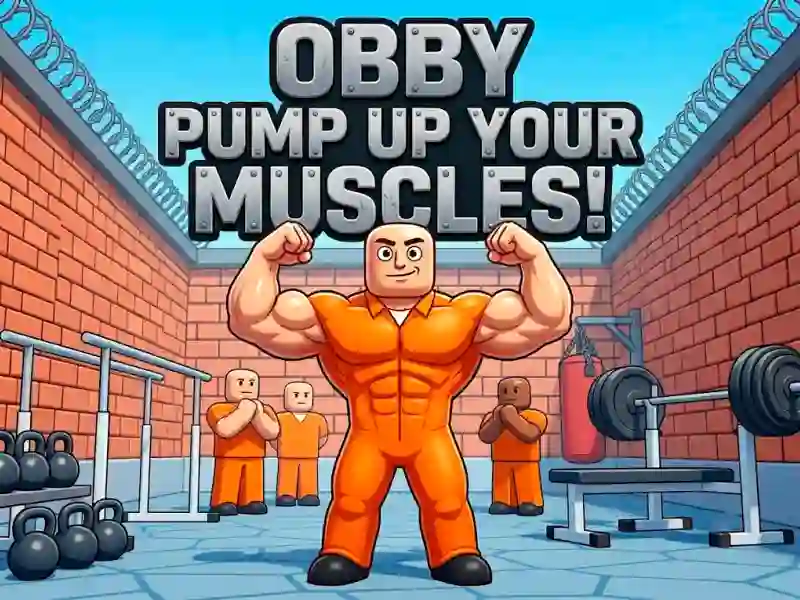 Žaidimas Obby Pump Up Your Muscles! internete