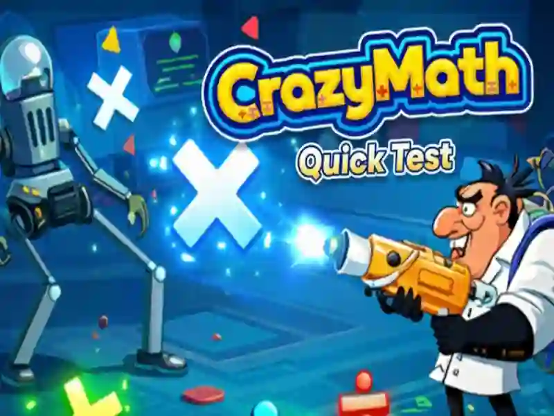 Žaidimas Crazy Math Quick Test internete
