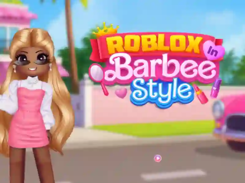Žaidimas „Roblox“ Barbės stiliaus internete