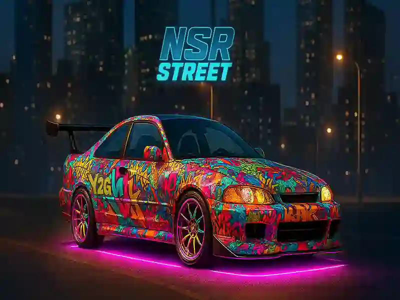 Žaidimas NSR gatvės automobilių lenktynės internete Žaidimas NSR gatvės automobilių lenktynės internete