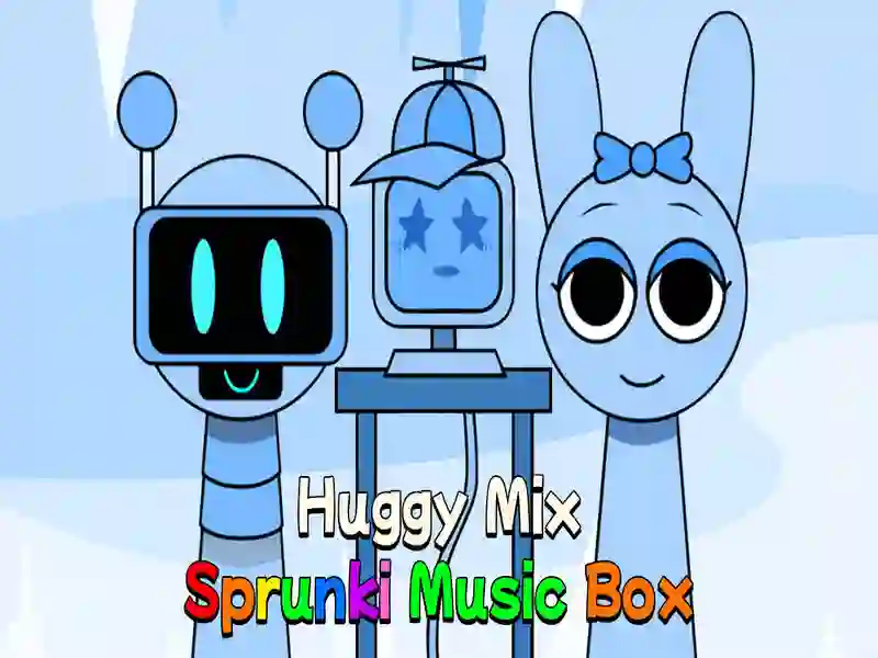 Žaidimas „Huggy Mix“ „Spunki Music Box“ internete