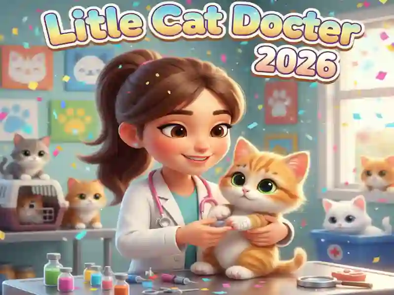 Žaidimas Little Cat Doctor internete
