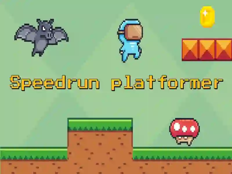 Žaidimas „Speedrun“ platformeris internete