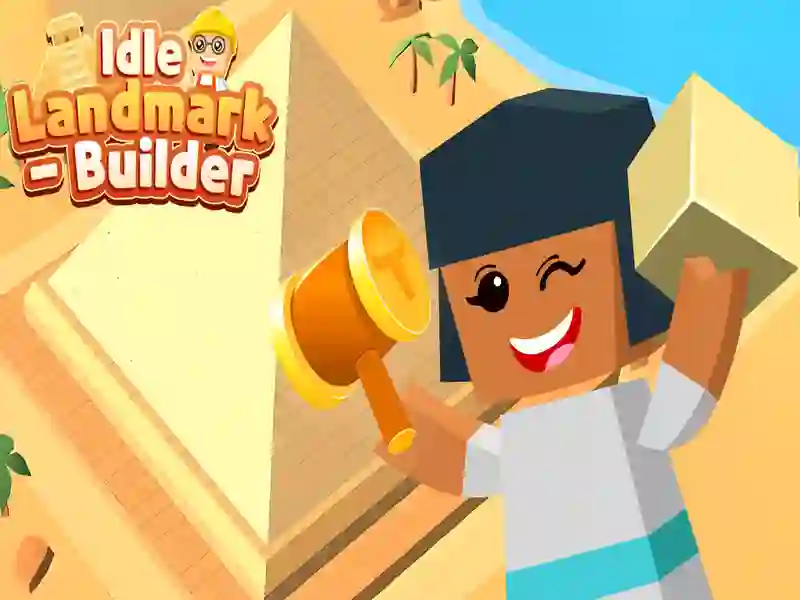 Žaidimas „Idle Landmark Builder“ internete