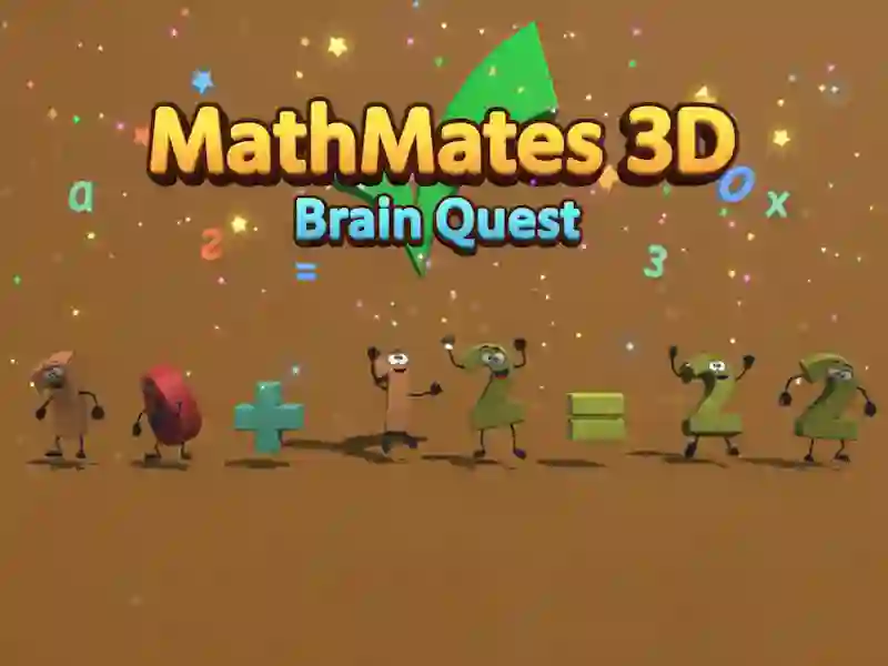 Žaidimas MathMates 3D: Brain Quest internete