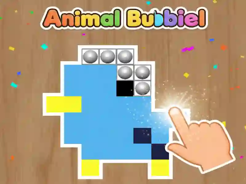 Žaidimas Animal Bubble Pixel internete