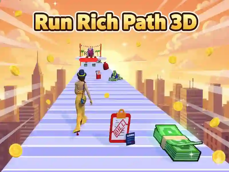Žaidimas Vykdykite Rich Path 3D internete