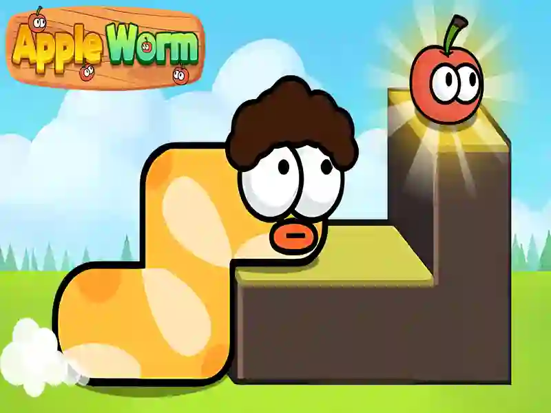 Žaidimas „Apple“ kirminas internete Žaidimas „Apple“ kirminas internete