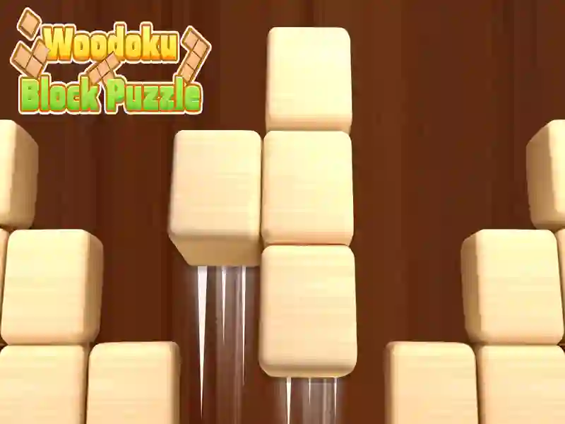 Žaidimas „Woodoku Block“ dėlionė internete