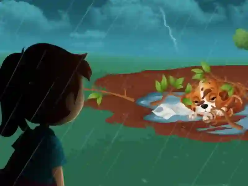 Žaidimas Pamestas šuniuko gelbėjimas internete