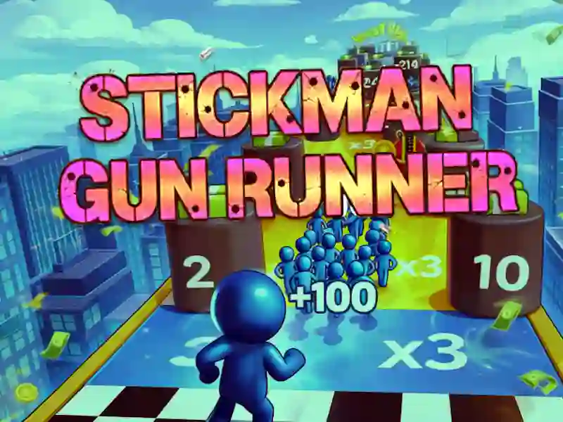 Žaidimas Stickman Gun Runner internete