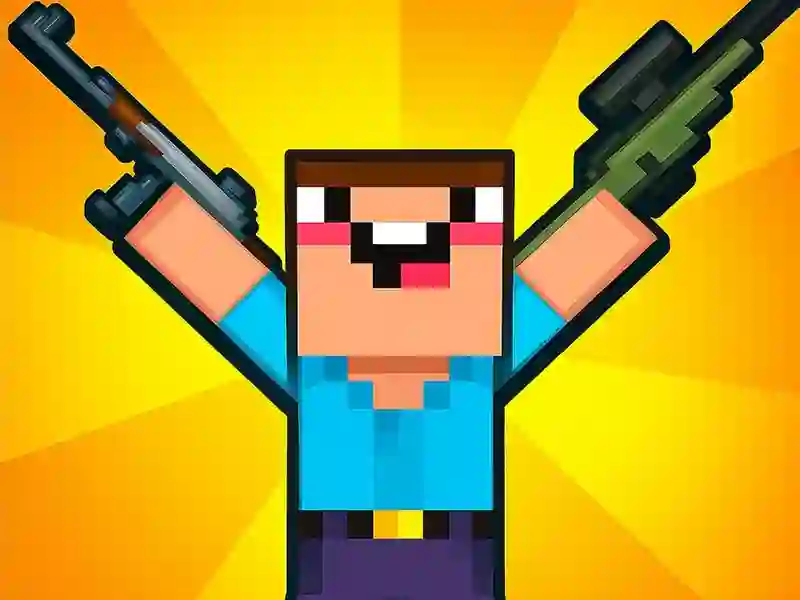 Žaidimas Noob vs Zombie Apokalipsė internete