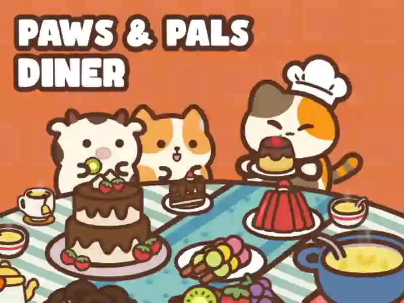 Žaidimas Paws & palals Diner internete