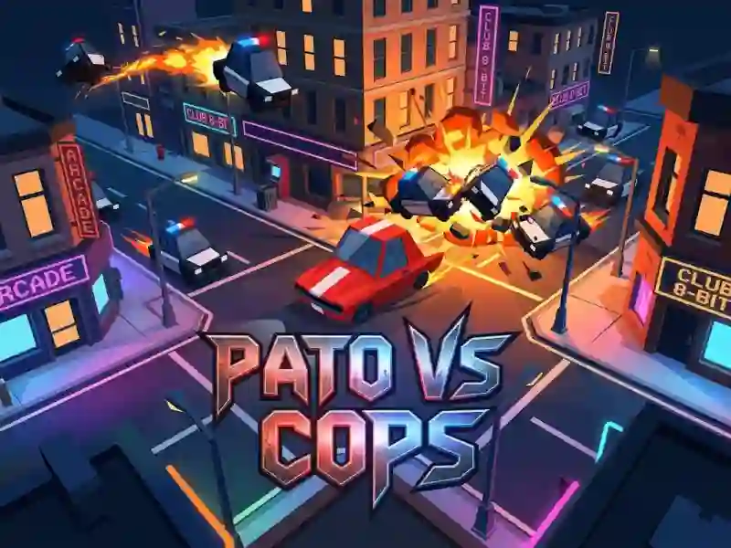 Žaidimas Pato Vs Cops internete