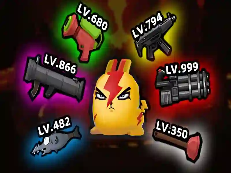 Žaidimas Hero Rabbit Idle Survivor RPG internete