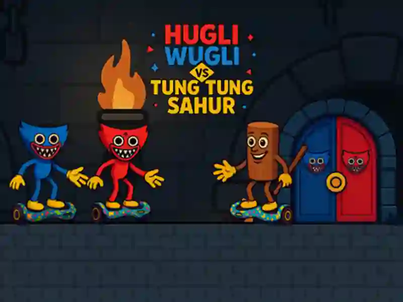 Žaidimas Hugli Wugli vs Tung Tung Sahur internete
