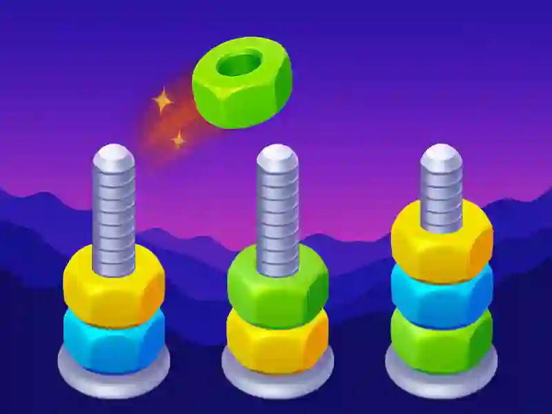 Žaidimas Rūšiuoti darbai: riešutai ir užsakymas internete