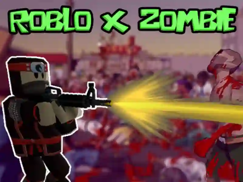 Žaidimas „Roblox Zombie“ internete