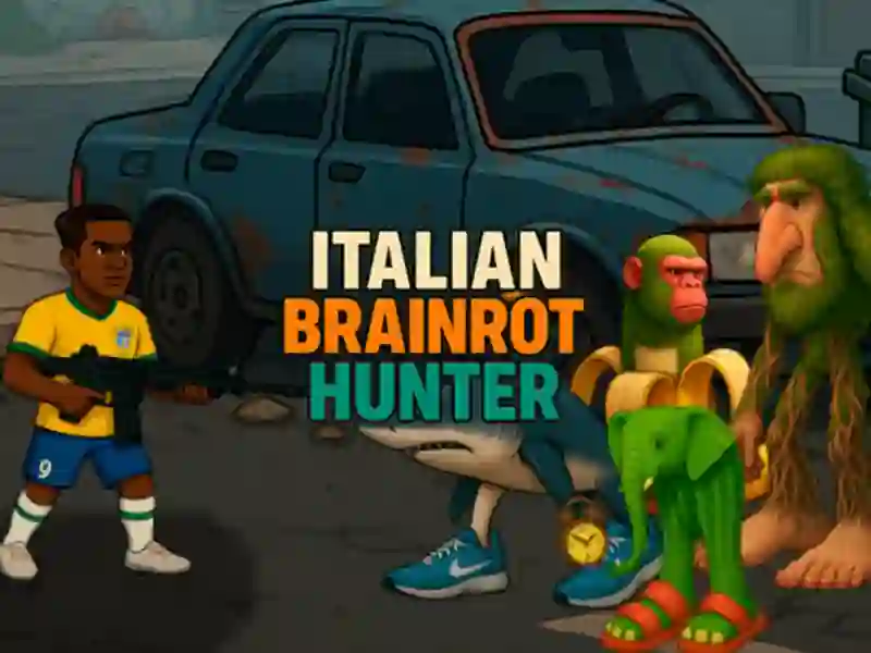 Žaidimas Italijos „Brainrot Hunter“ internete
