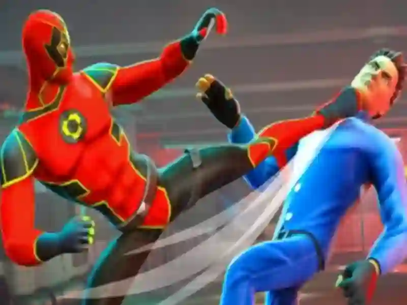 Žaidimas Superherojų kovos internete