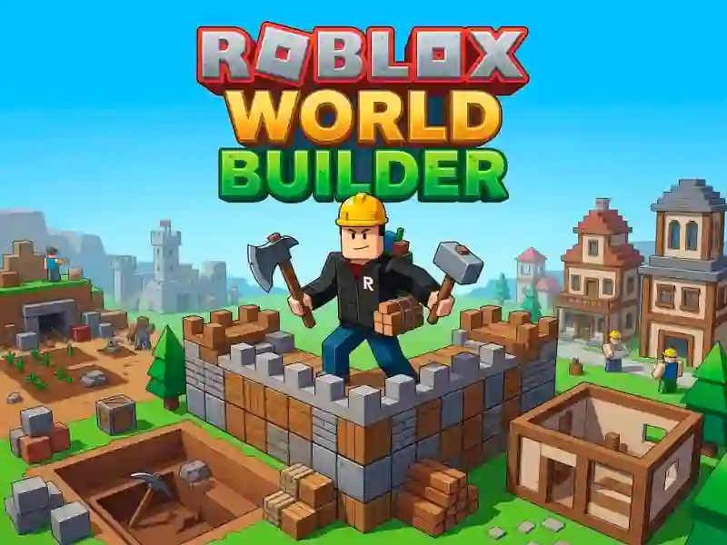 Žaidimas Roblox World Builder internete