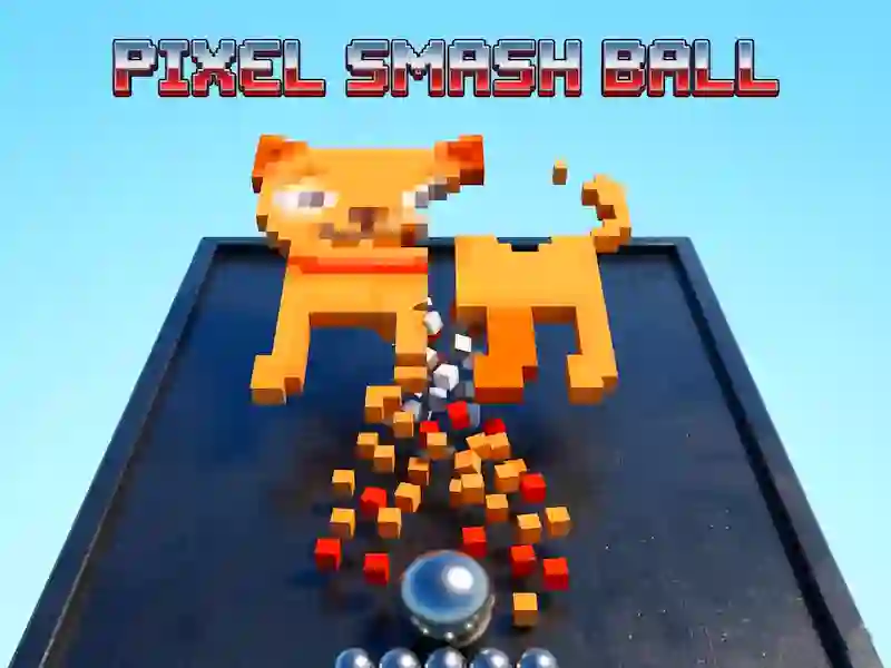 Žaidimas Pixel Smash Ball internete