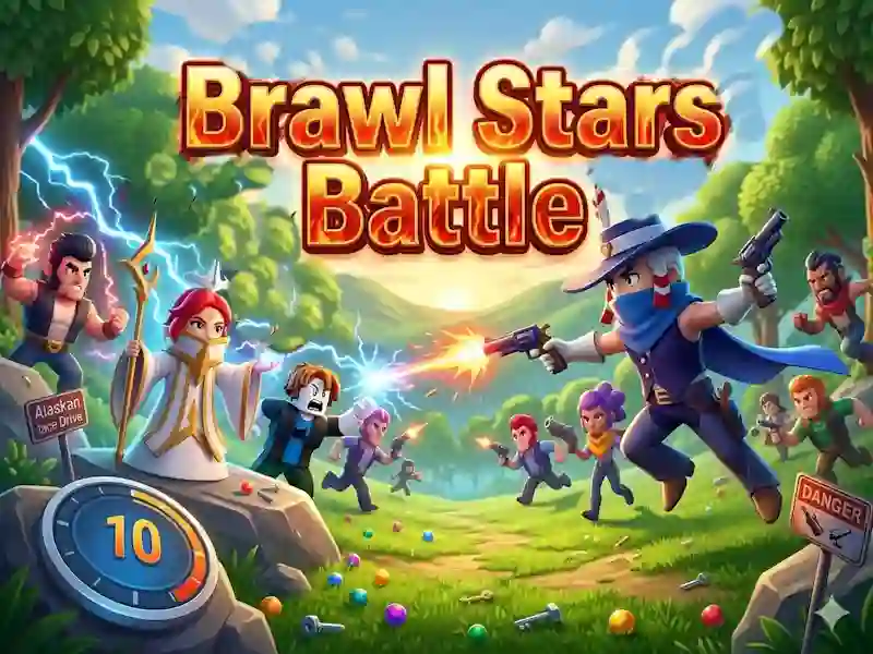 Žaidimas Brawl Stars Mūšis internete