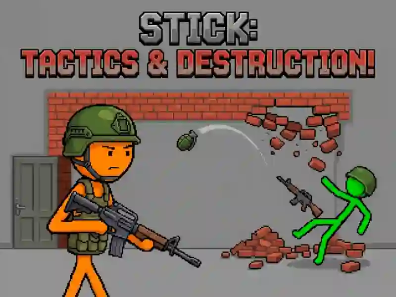 Žaidimas Stick: Tactics & Destruction internete