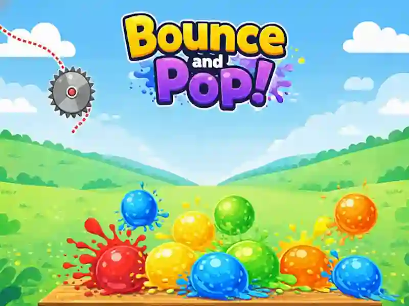 Žaidimas Bounce ir Pop! internete