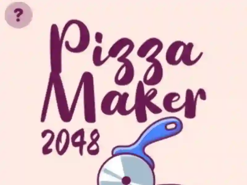 Žaidimas Pica Maker 2048 internete