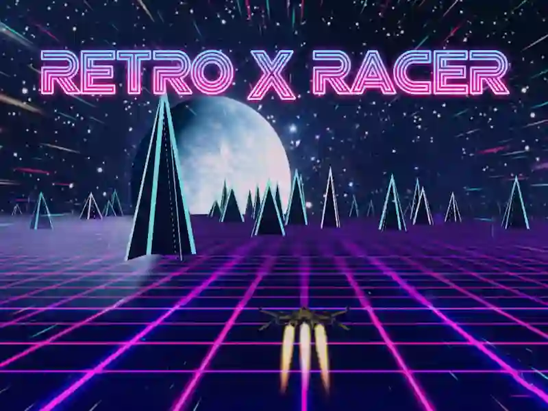 Žaidimas Retro x Racer internete