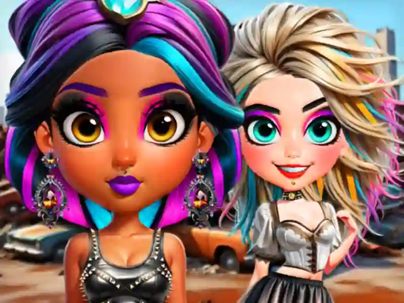 Žaidimas „Royal Rebellion Punk Magic“ internete